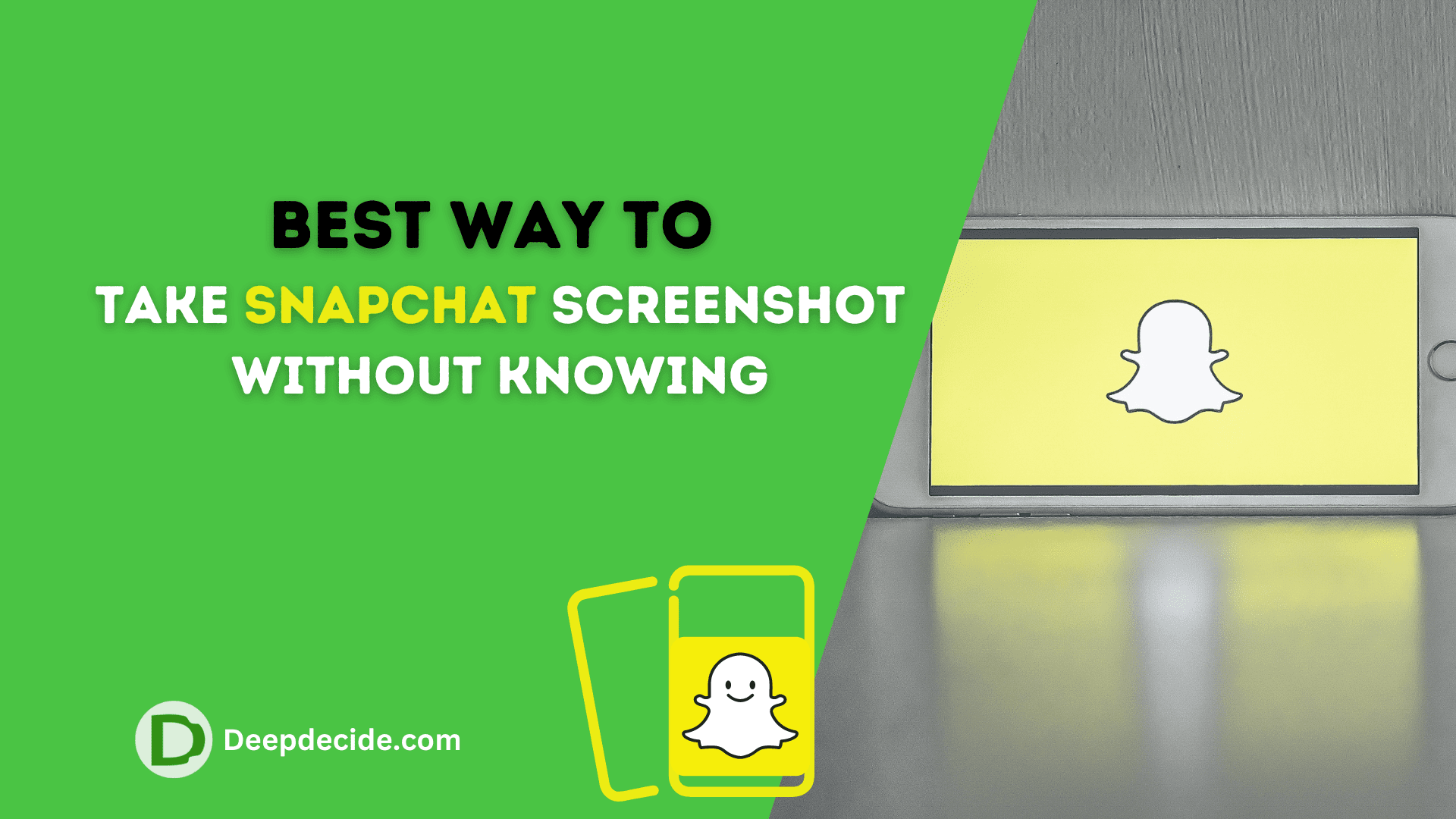 Take SnapChat Screenshot without knowing