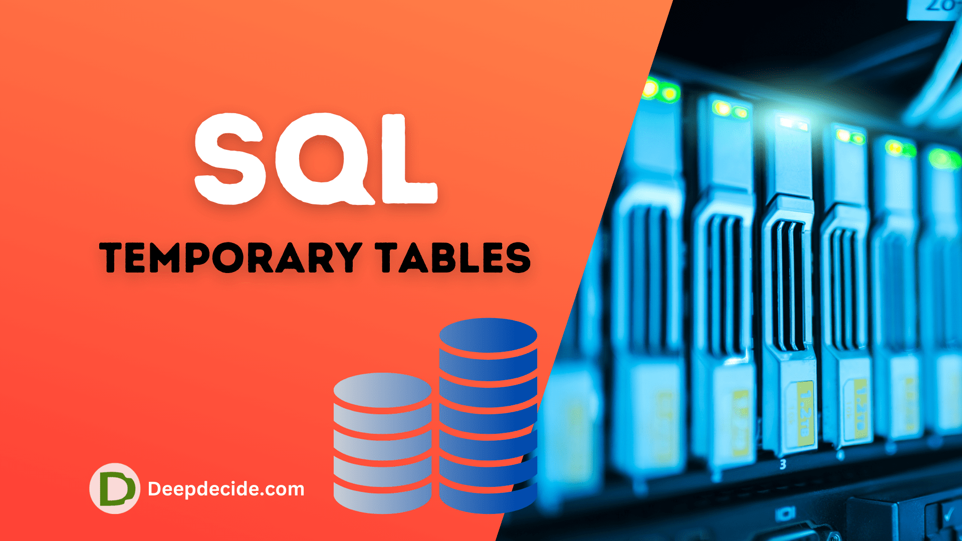 Creating SQL Temporary Tables for bigquery mysql and others