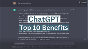Benefits of Using ChatGPT