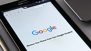 remove phone from google account