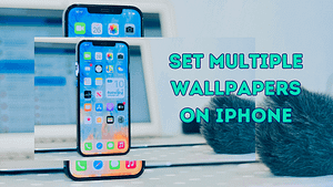 set multiple wallpapers iPhone