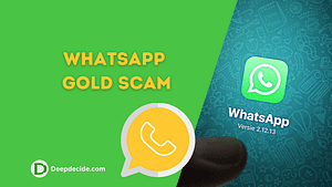 whatsapp gold scam