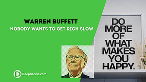 Nobody Wants to Get Rich Slow
