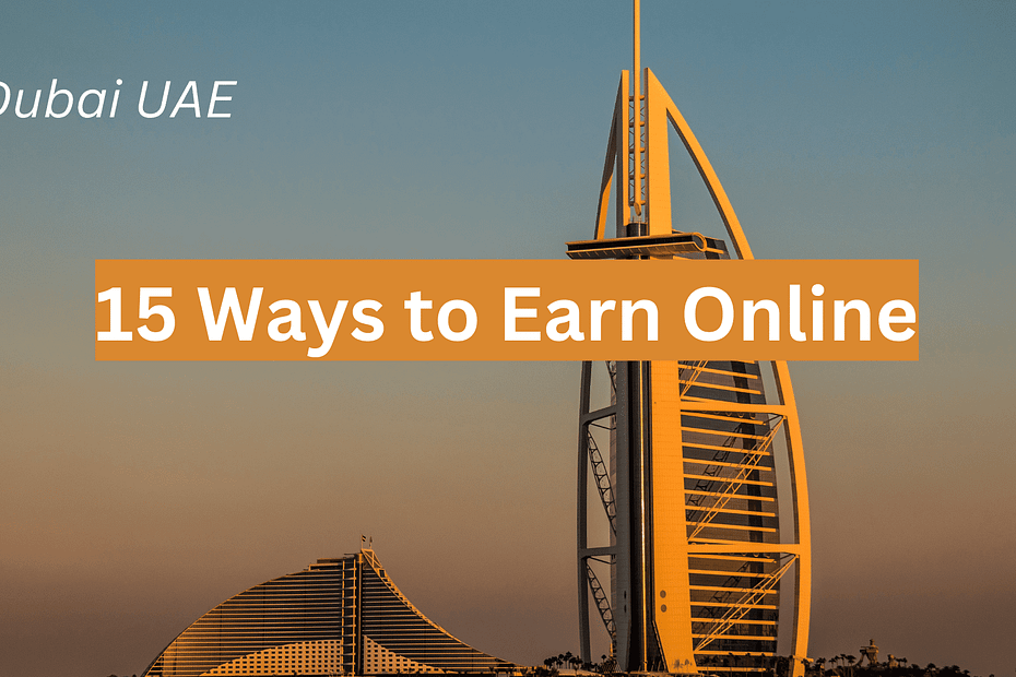 ways to earn money online dubai uae