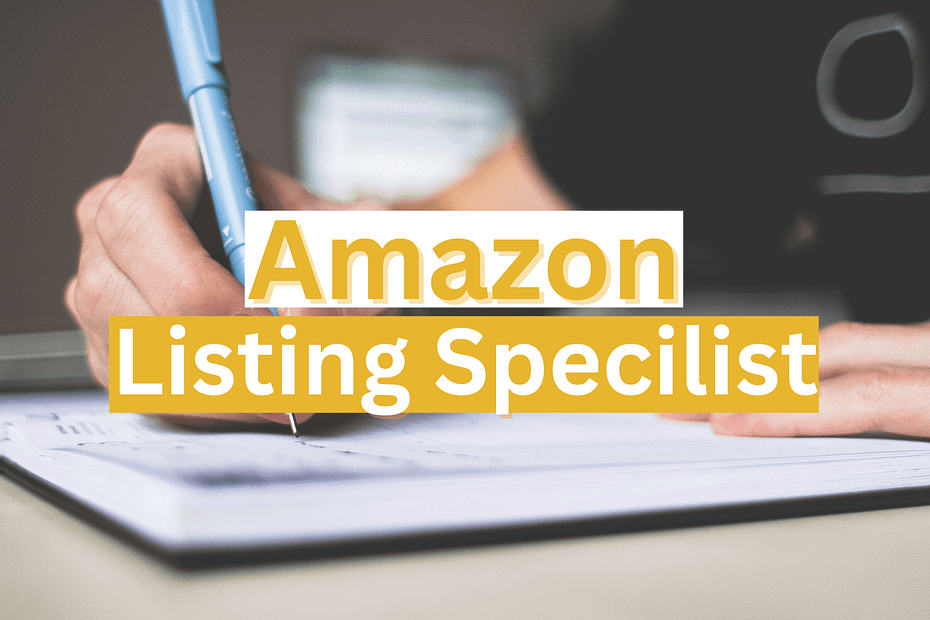 Amazon Product Listing Specialist