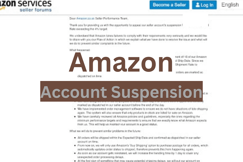 how to avoid Amazon account suspension