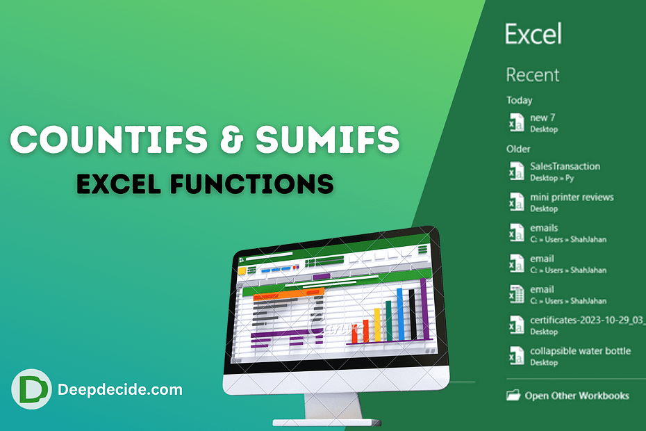 COUNTIFS and SUMIFS Excel Functions Explained