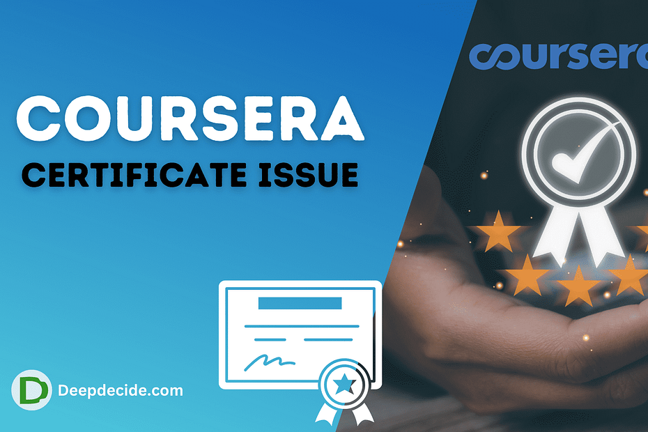 Resolving Certificate and Badge Issues on Coursera - Final Certificate is not Provided
